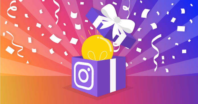 Instagram giveaways